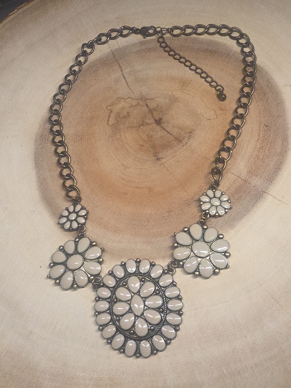 Vintage Boho Statement Bib Necklace